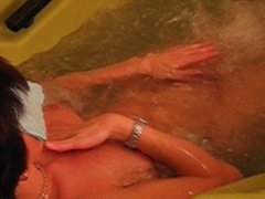 orgasm in bath