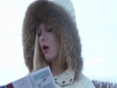 Beautiful blonde Russian girl fucked