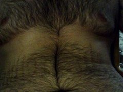 Oil massage masturbation