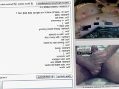 OMEGLE #4 : Cumshot on Totally beautiful Boobs