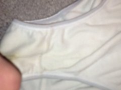 cumshot on panties