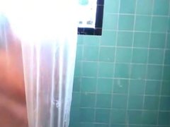 bbw big tits shower