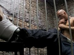 Prison Foot Worship and Foot Job LANCE HART + JESSIE COLTER