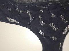 Cum in hot neighbour's dirty panties 4
