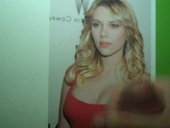 Cum Tribute - Scarlett Johansson