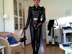 Sissy sexy leather spice girls 1