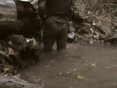 mud wet panties clothed