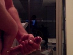 stroking my hard cock till i come 