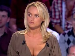 Cecile de Menibus Huge boobs 3 french presenter compilation