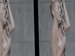 Miley Cyrus Nude Scenes - Wrecking Ball (Slowed Down) 3