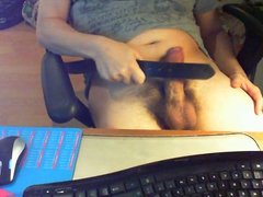 Wank & Cum with cock beating