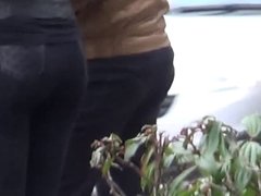Candid - Teen Ass In Tight Black Jeans