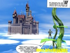 JACK & BEANSTALK 3DGay Cartoon Comic Gay Famous Fairy Tale