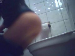 Brunette amateur teen toilet pussy ass hidden spy voyeur 2