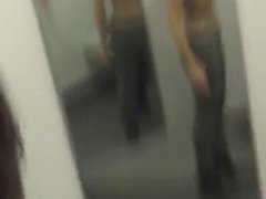 Private fuck in the dressing room 