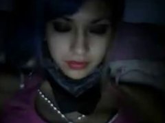 Argentinian teen flash tits on webcam