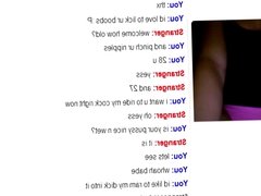 Webcam Whoremonger in Omegle #1: Hot blonde plays with pussy