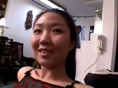 Asian Girl screams and moans when destroyed!