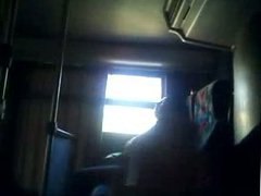 flash dick in bus