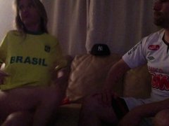 sexy soccer blonde in brasil