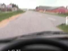 Crazy public flashers outdoor squirting and masturbation