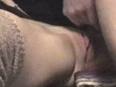 Fucked and slow motion cum shot