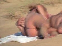 French couple on the beach, full version