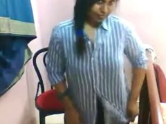 Desi girl stripping