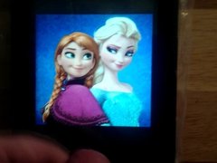 Cum Tribute to Anna and Elsa (Frozen)