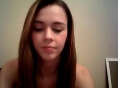 Horny Sophomore Girl Shows Her Beauty