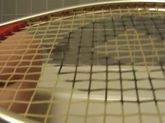 Delena Dawn 3 - masturbating with a tennis racket 