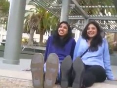 Indian duo of stinky feet