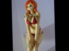 Cum on Nami's perfect boobs and face! (One Piece SoP)