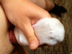White Sock Masturbation 2