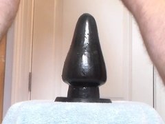 5 inch diameter ass filler butt plug...extreme penetration
