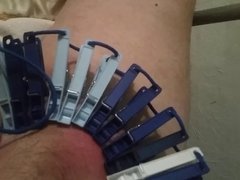 Torture my slaves cock and balls!!