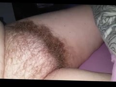 wifes amazing soft natural hairy pussy
