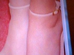 Cum Tribute on Emma Watsons perfect Feet