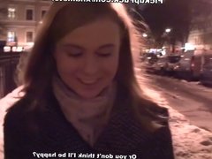 Girl has pickup sex for 1000 euro