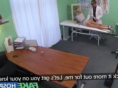 FakeHospital Hot sales girl uses her tight pussy to close a 