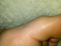 Wifes feet close-up