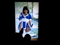 Kasumi cosplayer Cum Tribute