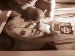 Sperm for Avril Lavigne - part 7