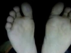 Straight guys feet on webcam #11