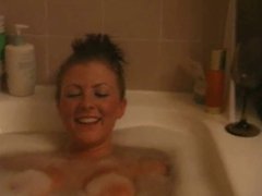 hot milf in the bath