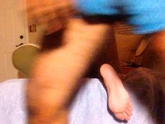 Punishment and anal creampie for baby bitch
