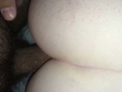 Wife surprised me pt.3(first time doggie style anal)