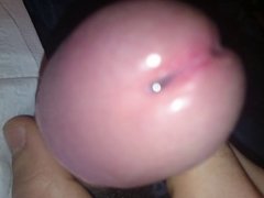 Close up wank & cum