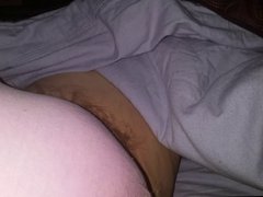 long pubic hair sticking out of her dreaming pantys