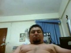 gordito hetero pajero en la webcam